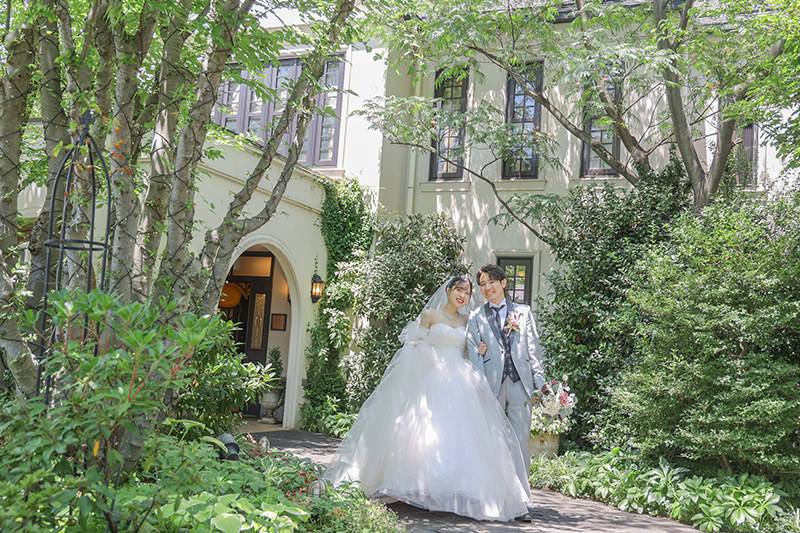 チャペル＆ガーデン洋装プラン2