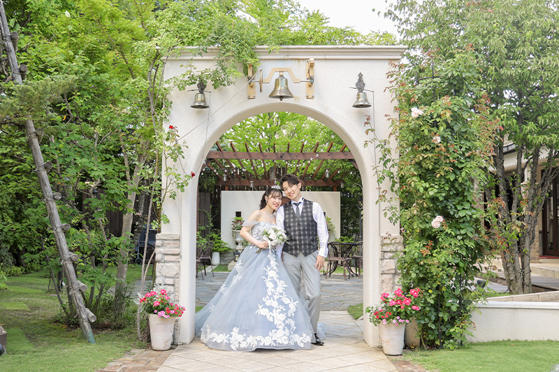 チャペル＆ガーデン洋装プラン3