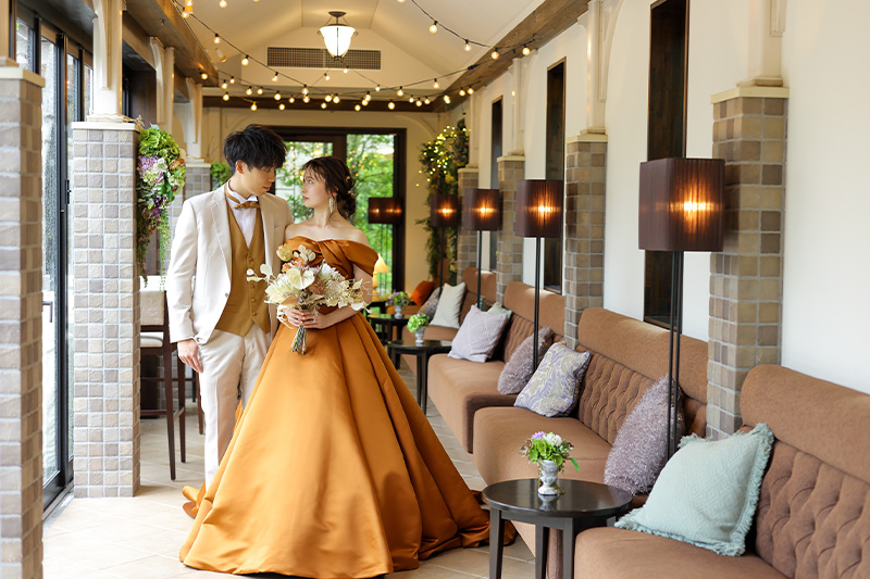 チャペル＆ガーデン洋装プラン4