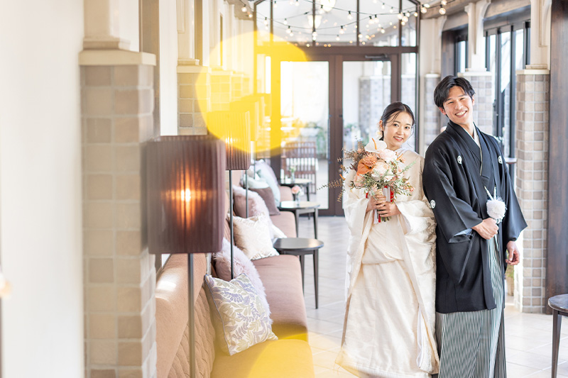 チャペル＆ガーデン和装プラン2