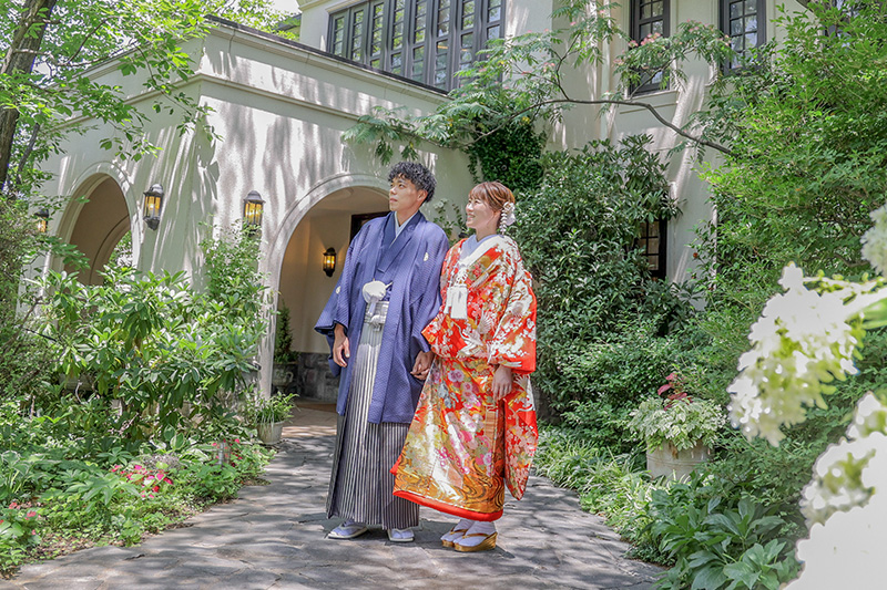チャペル＆ガーデン和装プラン4